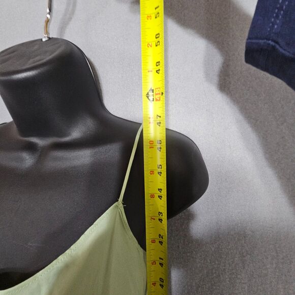 J. Crew Size 10 Fairy Sheath Dress Base Layer Lagenlook Dress Mint Goblincore - Picture 5 of 10